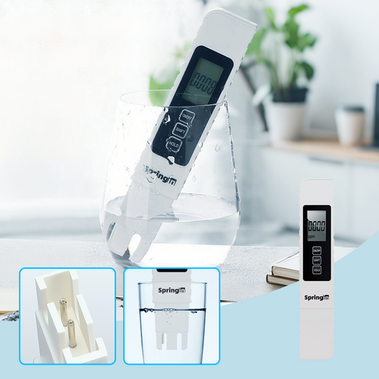 💧 Tester per la qualità dell'acqua 3 in 1 – misura TDS, EC e temperatura con un solo strumento! 🔬✨