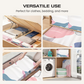 🧳 Sacchetti sottovuoto senza pompa – Premi e sigilla, nessuna pompa necessaria. Risparmia l'80% di spazio, mantiene i vestiti asciutti e privi di polvere. Ideal per biancheria da letto voluminosa e attrezzatura stagionale. 🛏️🗄️
