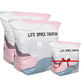 🧳 Sacchetti sottovuoto senza pompa – Premi e sigilla, nessuna pompa necessaria. Risparmia l'80% di spazio, mantiene i vestiti asciutti e privi di polvere. Ideal per biancheria da letto voluminosa e attrezzatura stagionale. 🛏️🗄️