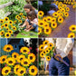 🌻SCONTO 50% ORA! Luci Solari a Girasole per Giardino – Fiore Solare Realistico IP65 Resistente alle Intemperie, Lampada Decorativa da Esterno per Cortile, Vialetto, Patio e Decorazione Giardino