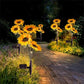 🌻SCONTO 50% ORA! Luci Solari a Girasole per Giardino – Fiore Solare Realistico IP65 Resistente alle Intemperie, Lampada Decorativa da Esterno per Cortile, Vialetto, Patio e Decorazione Giardino