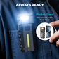 🎉 🔥 OFFERTA LIMITATA – 50% DI SCONTO!🔦🏕️Lampada da lavoro a LED con testa rotante a 180°🔋⚡