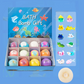 🌊 Bombe da bagno a tema oceano | 60 g*12 pezzi, idea regalo divertente e per un bagno schiumoso ✨
