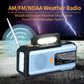 📻Radio meteorologica di emergenza a manovella solare✨