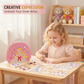 🔥OFFERTA SPECIALE 50% DI SCONTO✨Kit Speciale JSR Diamond Painting & Libro Trucco Principessa Set Foil Art da Colorare su Carta per Bambine Regalo di Pasqua Fatto a Mano