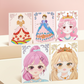 🔥OFFERTA SPECIALE 50% DI SCONTO✨Kit Speciale JSR Diamond Painting & Libro Trucco Principessa Set Foil Art da Colorare su Carta per Bambine Regalo di Pasqua Fatto a Mano