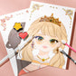 🔥OFFERTA SPECIALE 50% DI SCONTO✨Kit Speciale JSR Diamond Painting & Libro Trucco Principessa Set Foil Art da Colorare su Carta per Bambine Regalo di Pasqua Fatto a Mano