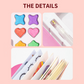 🔥OFFERTA SPECIALE 50% DI SCONTO✨Kit Speciale JSR Diamond Painting & Libro Trucco Principessa Set Foil Art da Colorare su Carta per Bambine Regalo di Pasqua Fatto a Mano