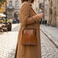 👜 SCONTO DEL 60% ORA! 💋 Borsa a tracolla da donna con chiusura Kiss Lock e manico superiore – Chiusura vintage in ottone e forma strutturata – Tracolla removibile, perfetta per l'uso quotidiano o per una cena romantica ✨