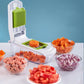 💎 -65% su Set Affettatrice Multifunzionale！💎 7 Lame Intercambiabili, Lavabile in Lavastoviglie & Acciaio Inox Alimentare per una Preparazione Rapida dei Pasti✨