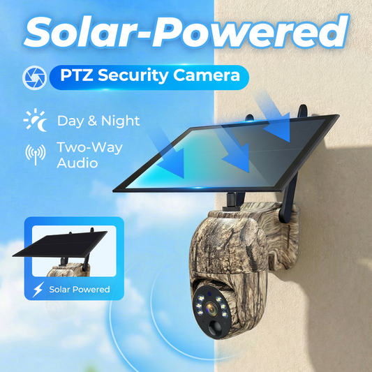 Telecamera PTZ solare da 4MP