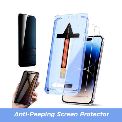 📱🔒 Pellicola in Vetro Temperato per Smartphone – Privacy Anti-Spia, Antigraffio e Antimpronte! ✨ Installazione Senza Bolle ✅ Kit Incluso – Per Vari Modelli di Telefono