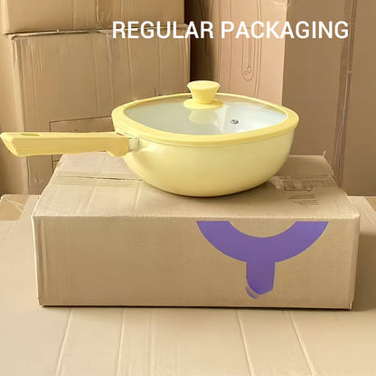 🔥62% DI SCONTO 💥Padella antiaderente in ceramica con coperchio