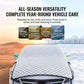 🔥OFFERTA SPECIALE 57% DI SCONTO🔥Copriauto parziale spesso per protezione da sole e neve