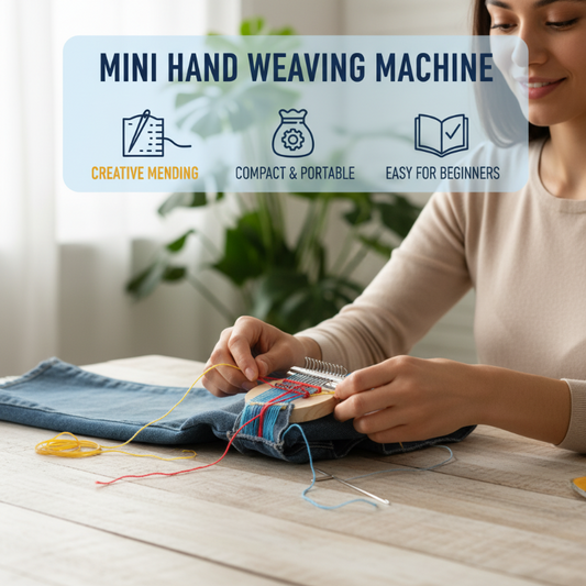 ❄️Summerfresh: SCONTO DEL 50%!🔥Kit con telaio da rammendo in legno per riparazioni a vista