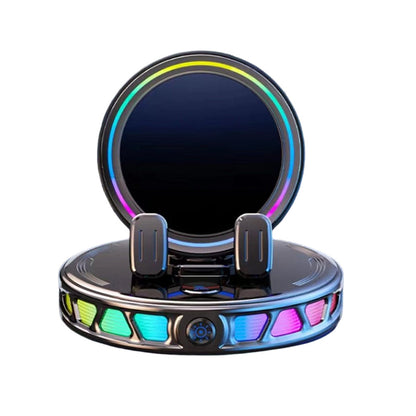 📱 Supporto per telefono da auto RGB ✅ Bloccaggio automatico e ricarica wireless | Guida sicura con una sola mano 🚗