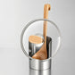 🔥 50% DI SCONTO🍳 Organizer multifunzionale per utensili da cucina | Acciaio inossidabile ad alta resistenza per una maggiore robustezza · Design verticale salvaspazio · Facile da pulire e resistente all'olio