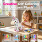 🔥OFFERTA SPECIALE 50% DI SCONTO🔥🦄 Crea il tuo unicorno di peluche – kit fai da te per colorare!