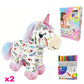 🔥OFFERTA SPECIALE 50% DI SCONTO🔥🦄 Crea il tuo unicorno di peluche – kit fai da te per colorare!