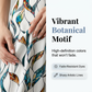 🌿 PROMO A TEMPO LIMITATO -50%! ✨ Completo Donna 2 Pezzi – Top con Fiocco Laterale & Pantaloni con Stampa Botanica, Tessuto Premium Traspirante · Azzurro & Verde Chiaro · S–5XL (EU34-54) 💐