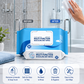 🧊🔥SCONTO DEL 50% PER UN PERIODO LIMITATO!🔥🧼 2+1 GRATIS – Salviette detergenti anticalcare per il bagno – Pulizia rapida e senza aloni ✨