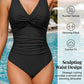 🥳Mega Saldi 2026🥳💞 Oltre 50.000 unità vendute! 👵🏖️ Sconto del 49%! Costume da bagno da donna con design arricciato contenitivo e un elegante dettaglio con nodo sul davanti. Perfetto per la piscina o la spiaggia. 🌊💕