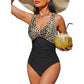 🥳Mega Saldi 2026🥳💞 Oltre 50.000 unità vendute! 👵🏖️ Sconto del 49%! Costume da bagno da donna con design arricciato contenitivo e un elegante dettaglio con nodo sul davanti. Perfetto per la piscina o la spiaggia. 🌊💕