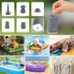 🔋 50% SCONTO – Pompa ad aria con luce LED – ricaricabile – rapida – compatta – pagamento alla consegna – perfetta per camping, spiaggia e outdoor