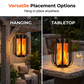 🔥 55% DI SCONTO! Lanterna Solare a Fiamma Tremolante Luce calda e realistica, impermeabile e automatica – perfetta per patio e giardino.
