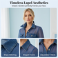 🎉 🔥Offerta limitata nel tempo, sconto del 60%👕Top da donna in denim con patchwork in rete – Top elegante e chic dalla linea aderente✨