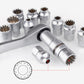 🔧 SCONTO 60%! 🛠️ Kit Chiave a Cricchetto 29 Pezzi – Acciaio Cromo-Vanadio – Bussole & Inserti per Fai da Te & Auto