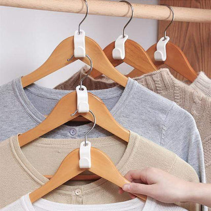 📢📢50% di sconto! Ganci salvaspazio per grucce – Raddoppia il tuo armadio in un attimo! 🧥✨