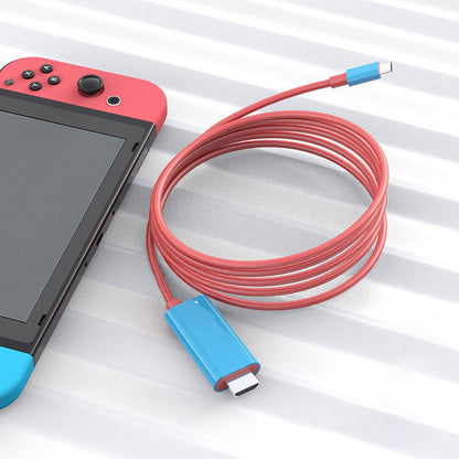 📱➡️🖥️ 50% DI SCONTO! Smettila di strizzare gli occhi! Questo cavo USB-C HDMI 2m con PD trasforma Switch, tablet o telefono in una vera console – gioca e ricarica allo stesso tempo, senza lag!