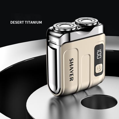 Mini Rasoio Elettrico Portatile da Uomo
