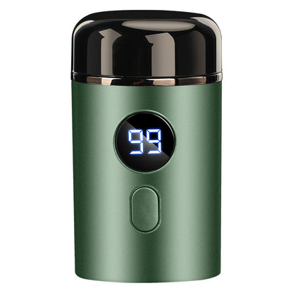 💈 50% DI SCONTO! 🔋 Mini rasoio elettrico da uomo – 18 lame, testine flottanti 3D e display LED, uso Wet & Dry, silenzioso e da viaggio ✨