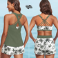 ⏰ 🔥55% DI SCONTO👙🌊Set da bagno da donna in 3 pezzi: tankini con pantaloncini🤸