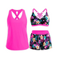 ⏰ 🔥55% DI SCONTO👙🌊Set da bagno da donna in 3 pezzi: tankini con pantaloncini🤸