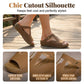 ✨ULTIMO GIORNO SCONTO DEL 50% – Sandali con zeppa e intagli | Un must per l'estate ☀️ | Supporto per l'arco plantare, tessuto morbido, vestibilità regolabile 👡
