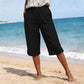 Pantaloni Capri Casual Estivi Traspiranti da Donna