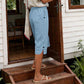 Pantaloni Capri Casual Estivi Traspiranti da Donna