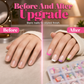 🔥OFFERTA SPECIALE 54% DI SCONTO🔥💅 Unghie finte Color Pop con adesivo – colori vivaci, applicazione facile e immediata! ✨🌸