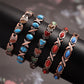 🔥 Offerta Limitata: Bracciale Magnetico in Finitura Rame Anticato – Eleganza Vintage con Pietre Sintetiche Incastonate e Design Unisex. Stile Senza Tempo per Tutti. ✨