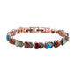 🔥 Offerta Limitata: Bracciale Magnetico in Finitura Rame Anticato – Eleganza Vintage con Pietre Sintetiche Incastonate e Design Unisex. Stile Senza Tempo per Tutti. ✨