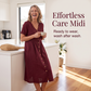 🎉 SALDO A TEMPO LIMITATO -54%! 💕 Abito midi dalla vestibilità morbida e leggera, perfetto per l'estate 👗🌿🌞