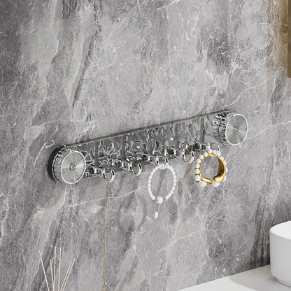 🔥OFFERTA SPECIALE 50% DI SCONTO🔥 Porta Appendiabiti a Ventosa Rotante Senza Foratura con Texture Ondulata