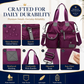 ⏰ SOLO OGGI! 57% DI SCONTO 🎁 👜 La Borsa Tote Impermeabile che ti porti ovunque!