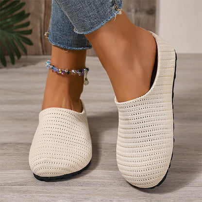🔥OFFERTA SPECIALE 50% DI SCONTO🔥Mules da donna in maglia traspirante senza lacci