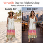 🔥OFFERTA SPECIALE 50% DI SCONTO🔥Abito Maxi Tie-Dye Estivo da Donna Senza Maniche Vestito da Spiaggia