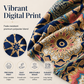 💥【OFFERTA LIMITATA 50% DI SCONTO】🔥 Top con Stampa Mandala e Maniche a Pipistrello | Stampa Digitale Indelebile | Vestibilità Rilassata e Traspirante | Anti-piega & Senza Stiratura | Più Colori S-2XL
