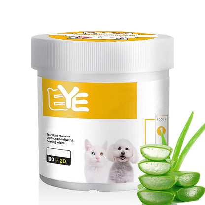 🔥Sconto del 50% a tempo limitato + 1+1 GRATIS!🥳SUPER VENDITA 2026🥳💞50.000+ VENDUTI!👵❤️ Salviette Detergenti Naturali a Base Vegetale per Occhi e Orecchie degli Animali